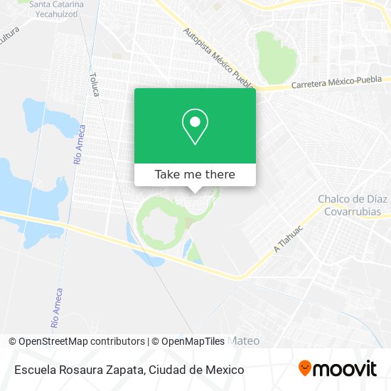 Escuela Rosaura Zapata map