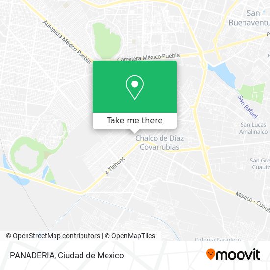 PANADERIA map