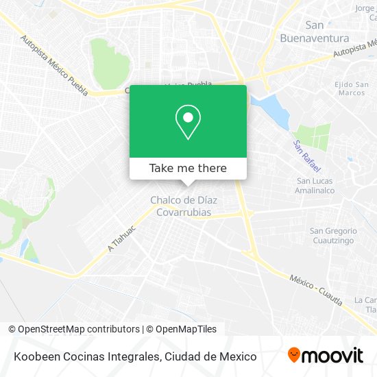 Koobeen Cocinas Integrales map