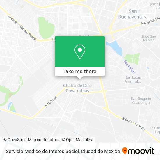 Mapa de Servicio Medico de Interes Sociel