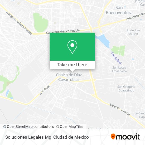 Soluciones Legales Mg map