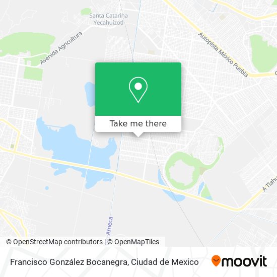 Mapa de Francisco González Bocanegra