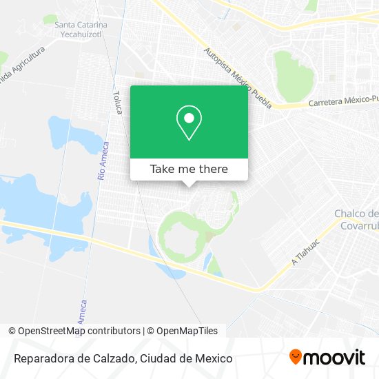 Reparadora de Calzado map