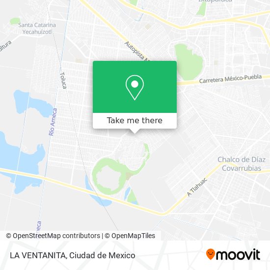 Mapa de LA VENTANITA