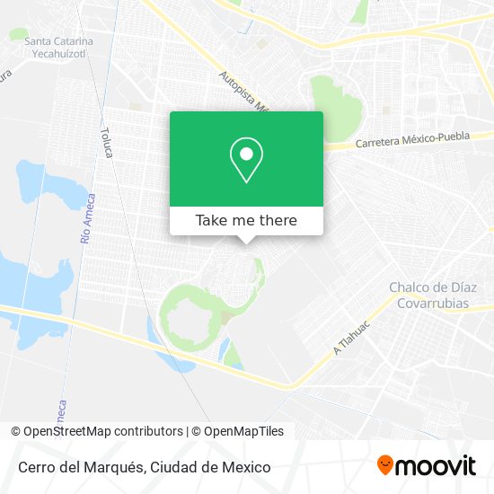 Cerro del Marqués map