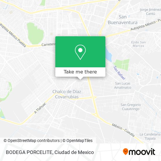 BODEGA PORCELITE map
