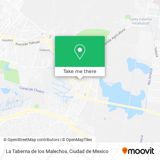 La Taberna de los Malechos map