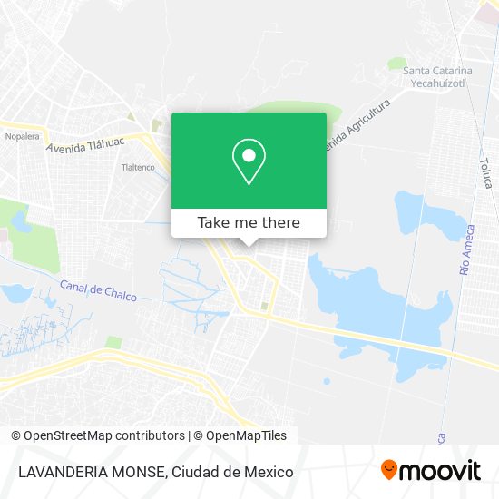 LAVANDERIA MONSE map