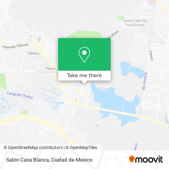 Mapa de Salón Casa Blanca