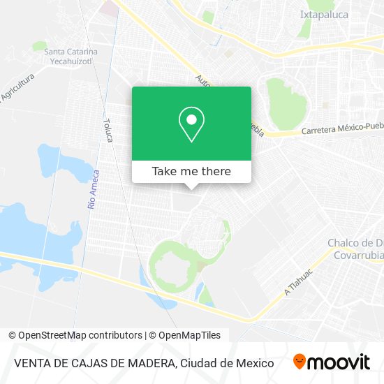 VENTA DE CAJAS DE MADERA map