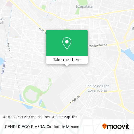 CENDI DIEGO RIVERA map