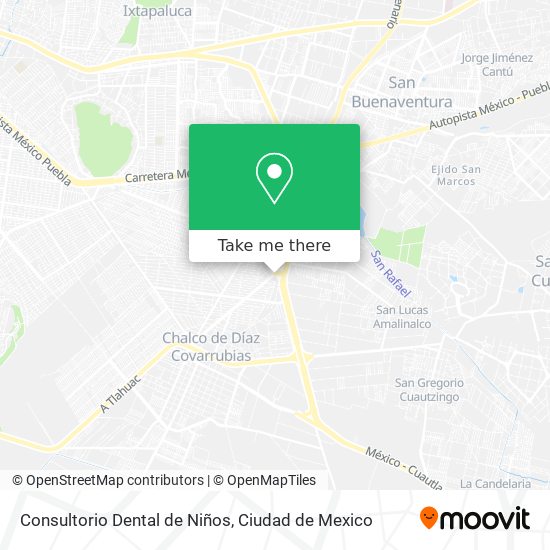 Mapa de Consultorio Dental de Niños