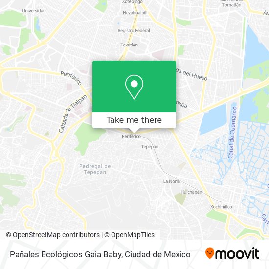Pañales Ecológicos Gaia Baby map