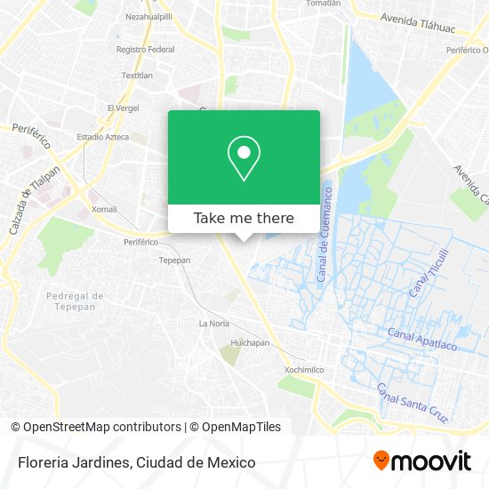 How to get to Floreria Jardines in Coyoacán by Bus?