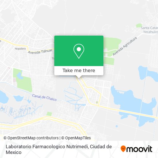 Laboratorio Farmacologico Nutrimedi map