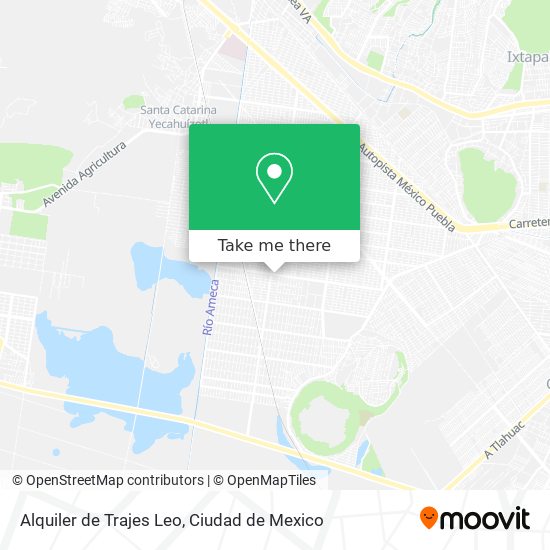 Alquiler de Trajes Leo map