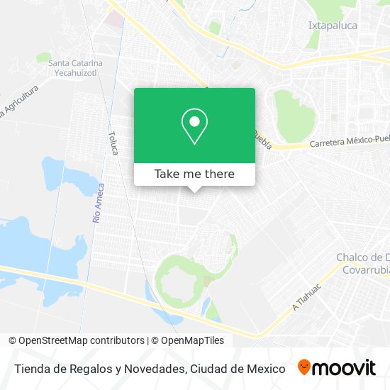 Tienda de Regalos y Novedades map