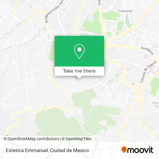 Mapa de Estetica Emmanuel