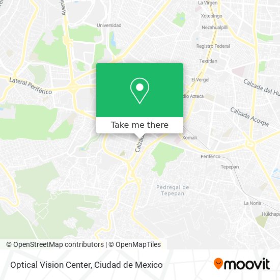 Optical Vision Center map