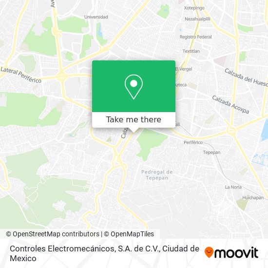 Mapa de Controles Electromecánicos, S.A. de C.V.