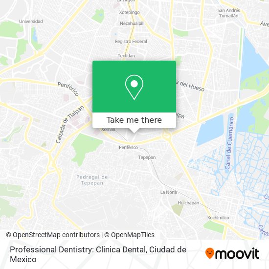 Professional Dentistry: Clinica Dental map