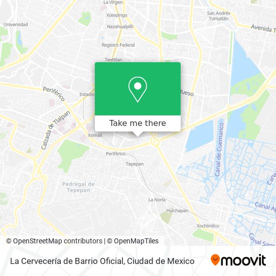 La Cervecería de Barrio Oficial map