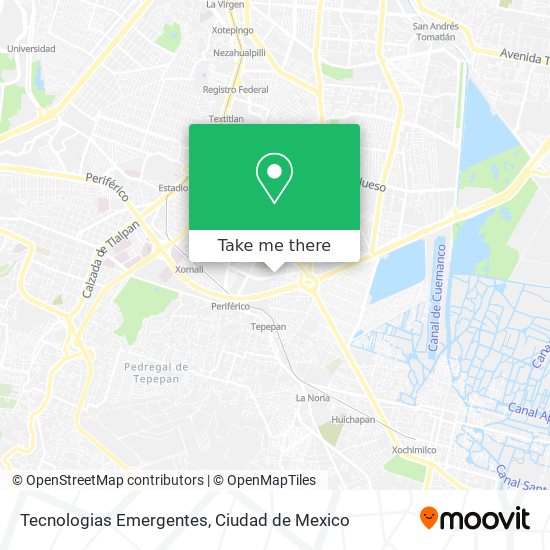 Tecnologias Emergentes map