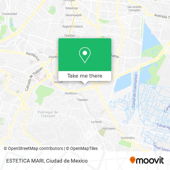 ESTETICA MARI map