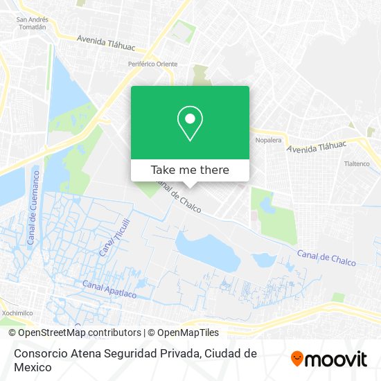 Consorcio Atena Seguridad Privada map