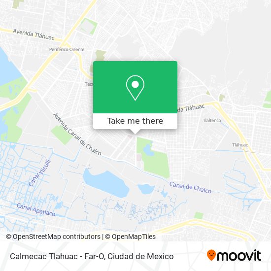 Calmecac Tlahuac - Far-O map