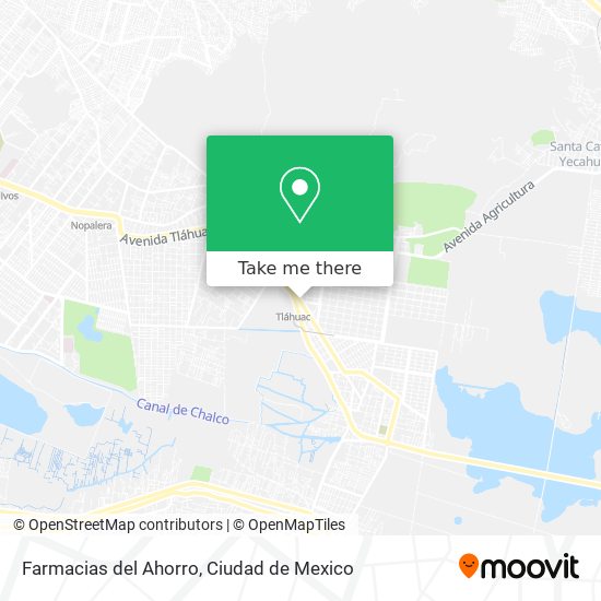 Farmacias del Ahorro map
