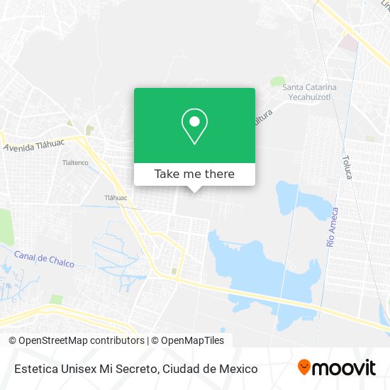 Estetica Unisex Mi Secreto map