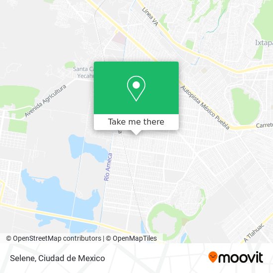 Mapa de Selene