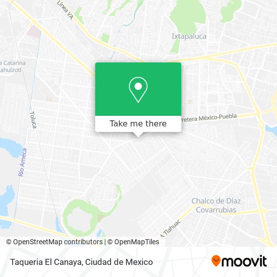 Taqueria El Canaya map