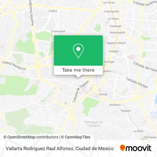 Vallarta Rodriguez Raul Alfonso map