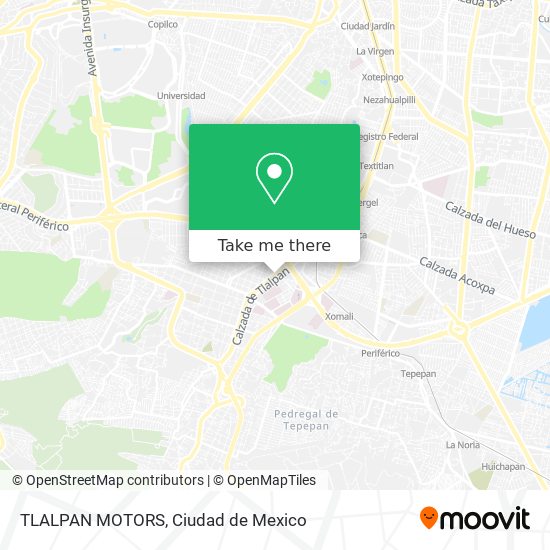 TLALPAN MOTORS map