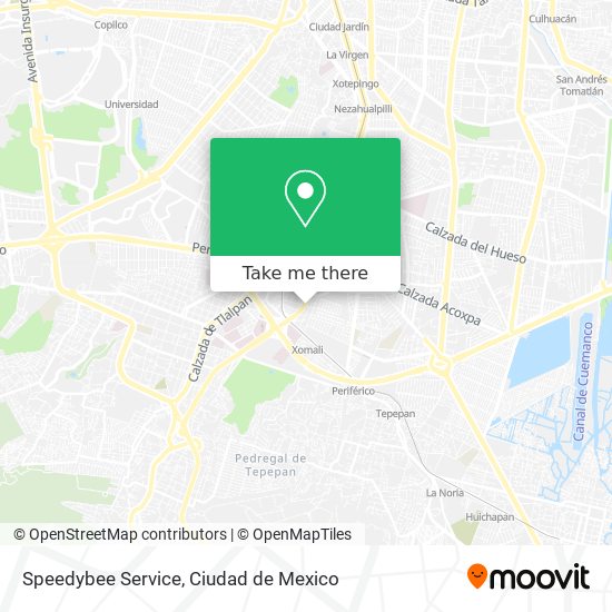 Mapa de Speedybee Service