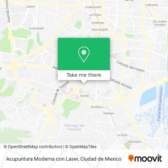 Mapa de Acupuntura Moderna con Laser