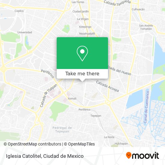 Iglesia Catolitel map