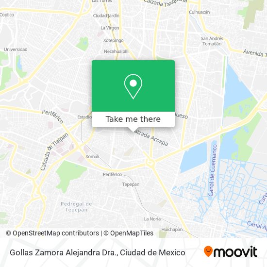 Mapa de Gollas Zamora Alejandra Dra.