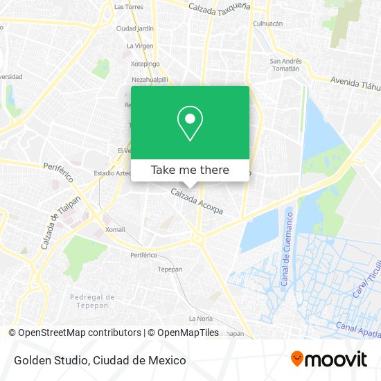 Mapa de Golden Studio