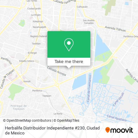 Herbalife Distribuidor Independiente #230 map