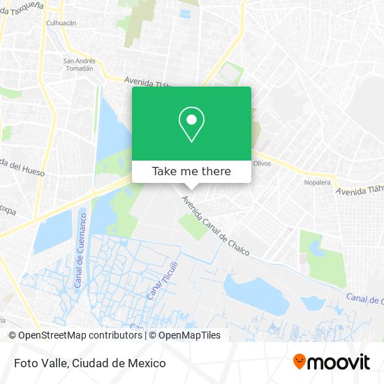 Mapa de Foto Valle