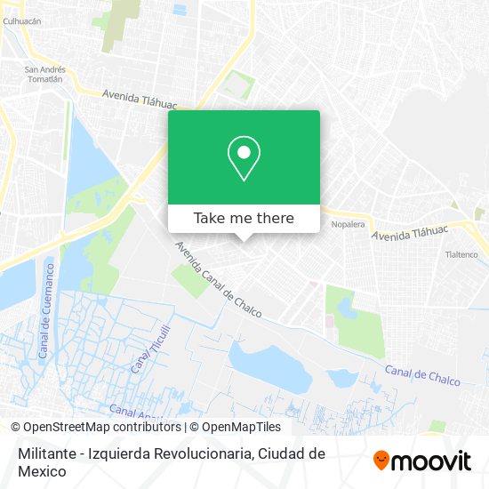 Militante - Izquierda Revolucionaria map