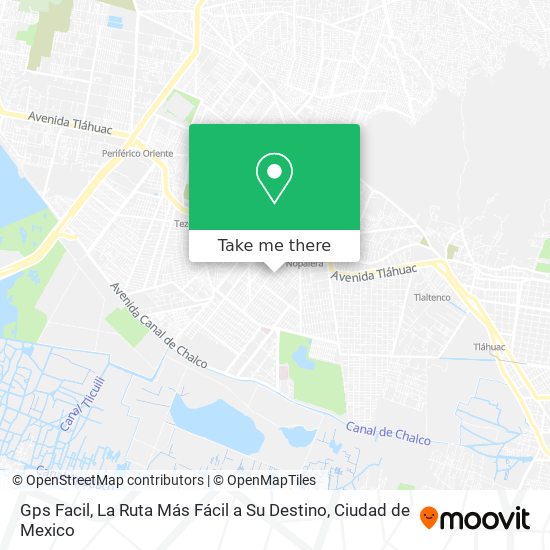 Gps Facil, La Ruta Más Fácil a Su Destino map