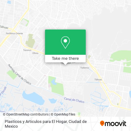 Mapa de Plasticos y Articulos para El Hogar