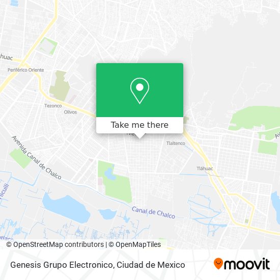 Genesis Grupo Electronico map