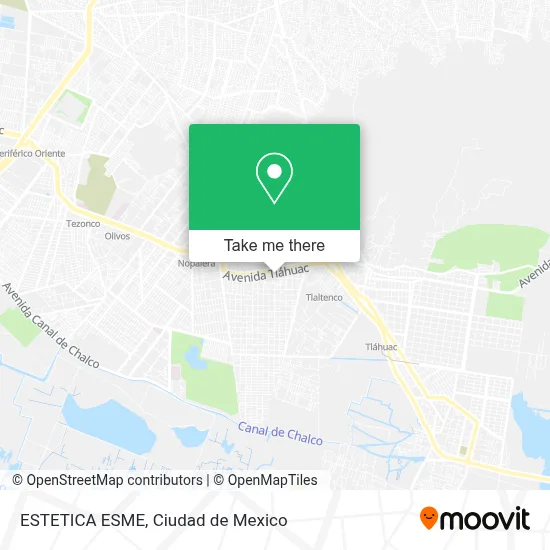 ESTETICA ESME map