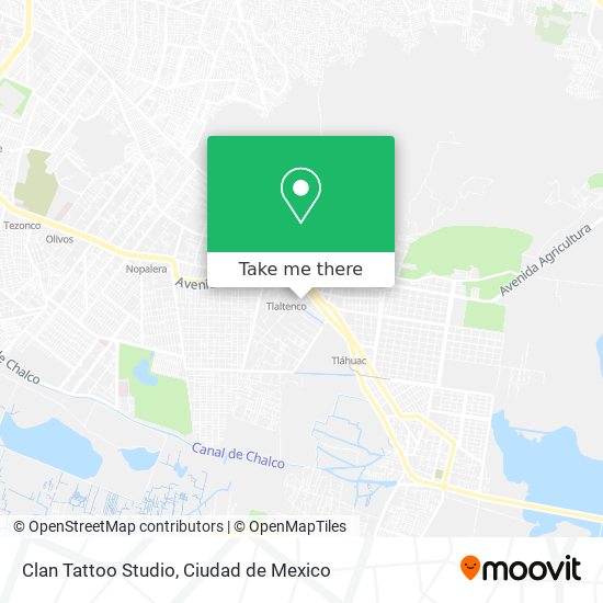 Mapa de Clan Tattoo Studio