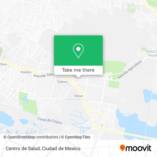 Centro de Salud map